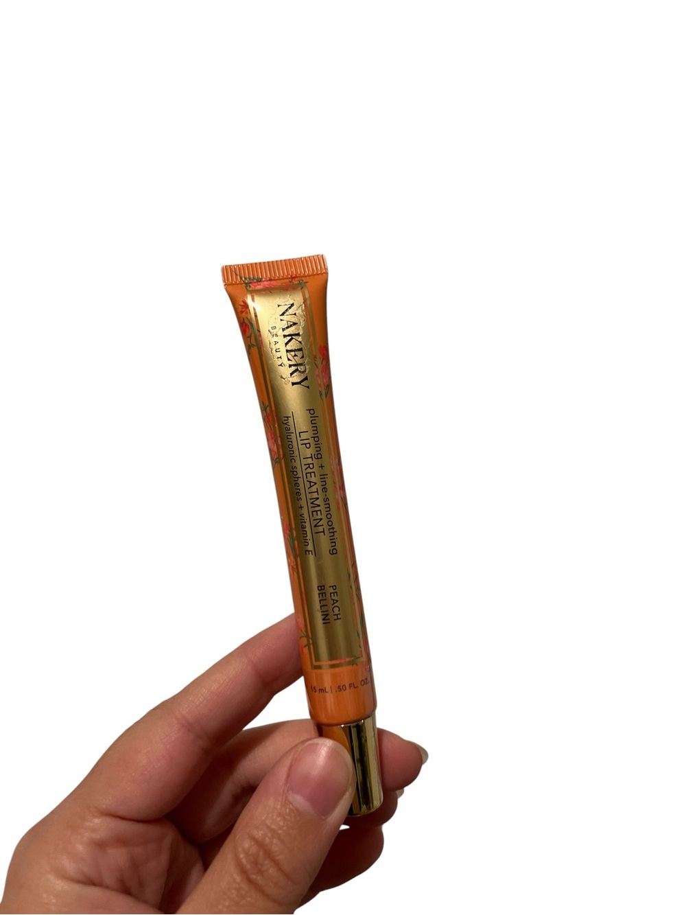 Nakery Beauty Plumping Line Smoothing Lip Treatment Peach Bellini